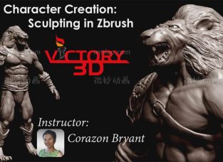Zbrush 3D ɫ̳Gumroad - 3D Character Creation Sculpting in Zbrush