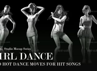 Studio mocap Girl Dance Iclone 赸