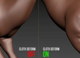 3DS MAXЧ Cloth Deform 1.0 For 3DS MAX 2015-2022