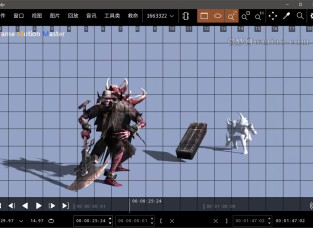 动画师审片必备播放器DJV  自带中文语言，可逐帧播放