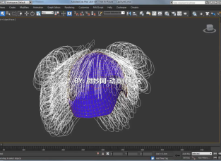 3dsmax췢Splines Ornatrix Hair for 3dsmax Creating a Hair Style from...