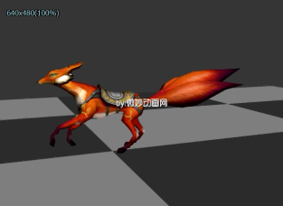狐狸跑动作视频参考  四足动物走路跑步动作拆解