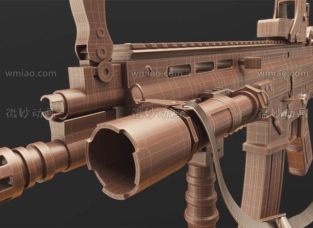  Blender ｨģһѳǹModeling an Assault Rifle in Blender