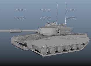 中国96式坦克OBJ模型