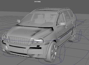 沃尔沃maya汽车模型