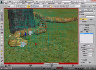 3dmax制作蛇的爬行动画和绑定教程