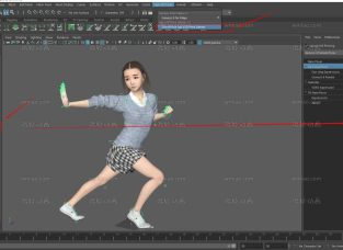 Lay Lo3D Pose Library for Maya