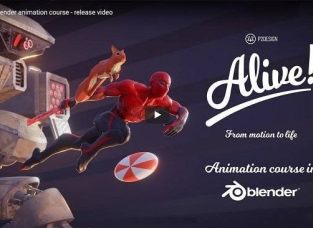 Blender动画学习教程 Gumroad – Alive! Animation course in Blender