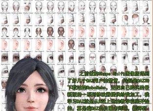 DAZ 200 Plus Head And Face Morphs for G8F ͼ