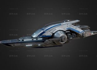 大型科幻宇宙战舰、星舰宇宙飞船3DMAX模型